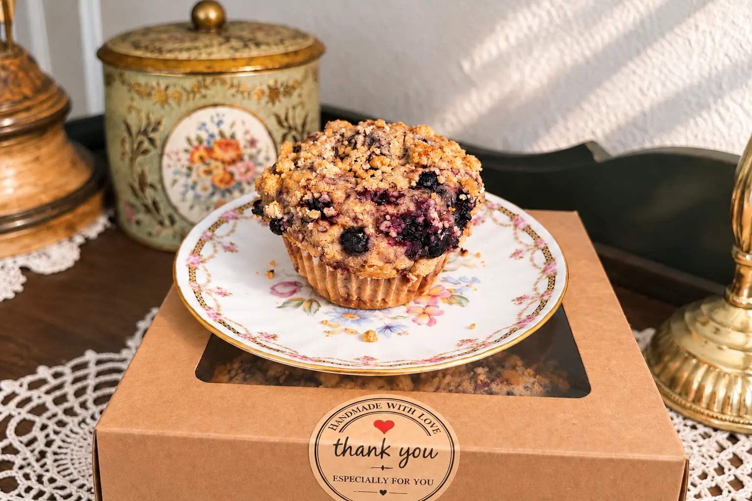 A Sweet Beginning: Blueberry Muffins and a Lesson in Giving Back